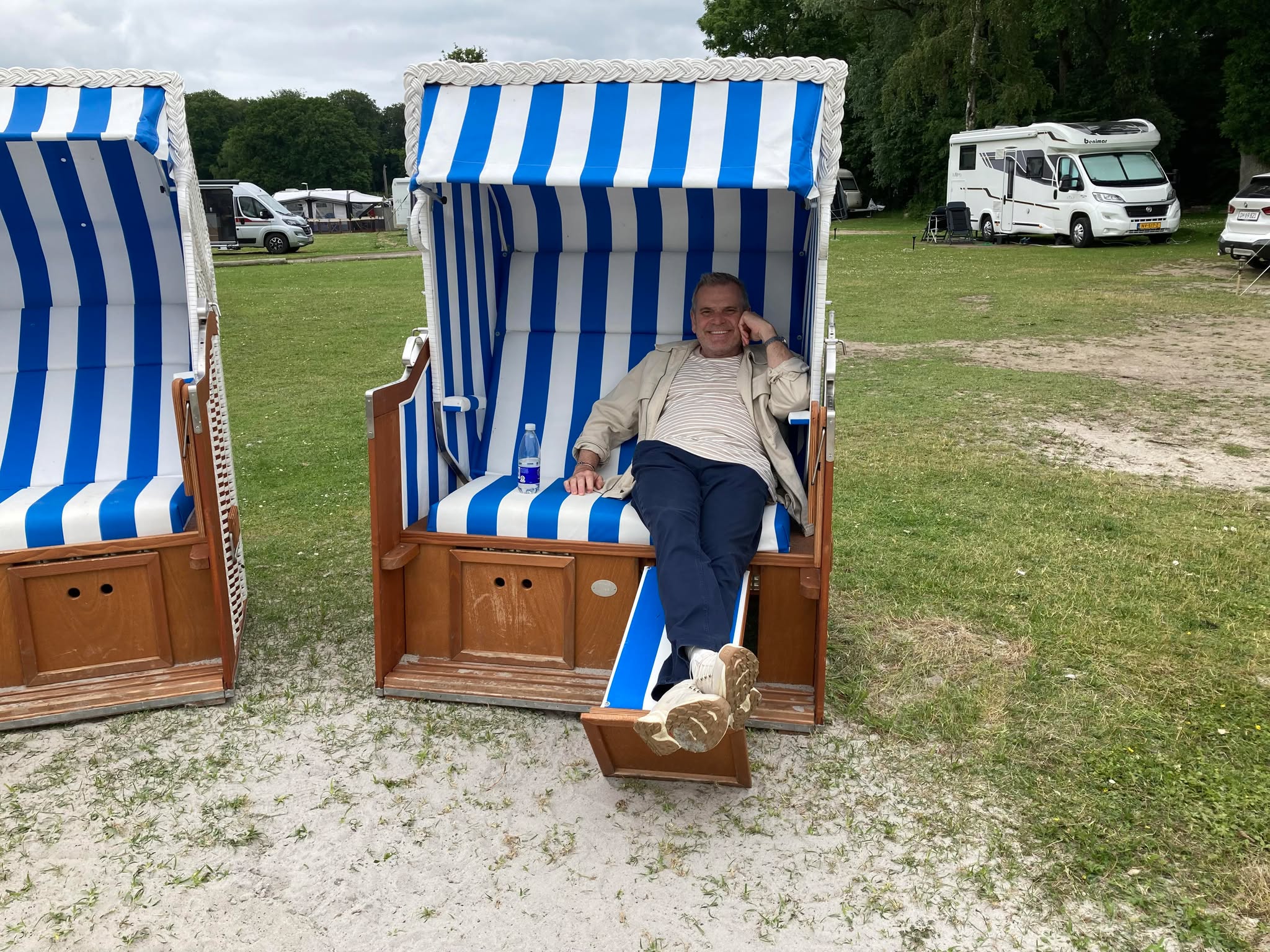 Solsenge og strandkurve